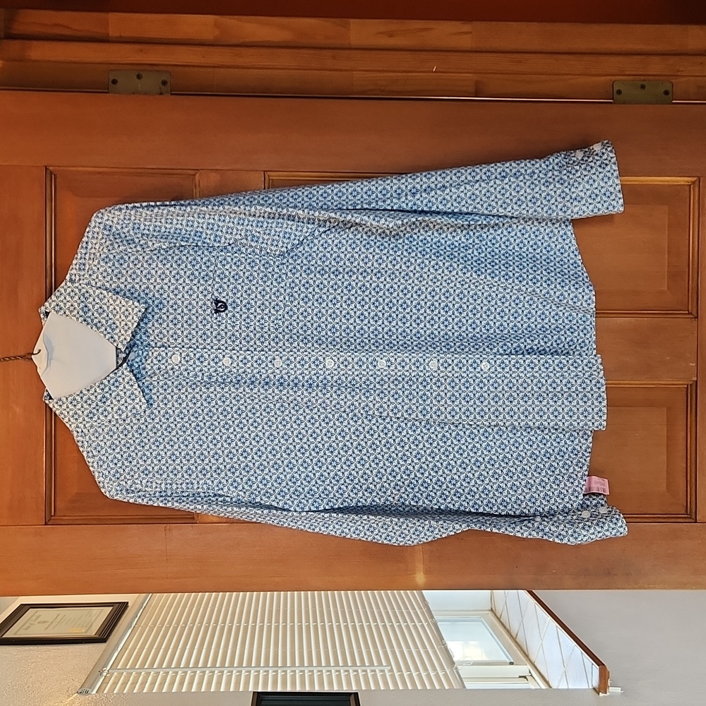 Shyanne country western button up long sleeve dress shirt